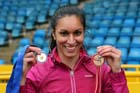NIsha Desai (Trafford) won bronze in the 400 metres Hurdles at the 2012 England and North Champs.